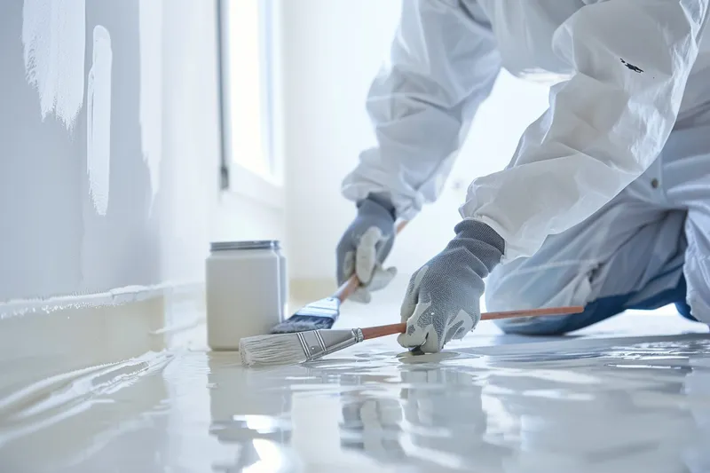 como pintar con esmalte una pared